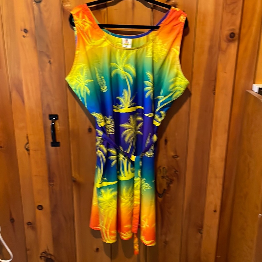 Multi color tropical sundress. Size XXL Women’s by Rima